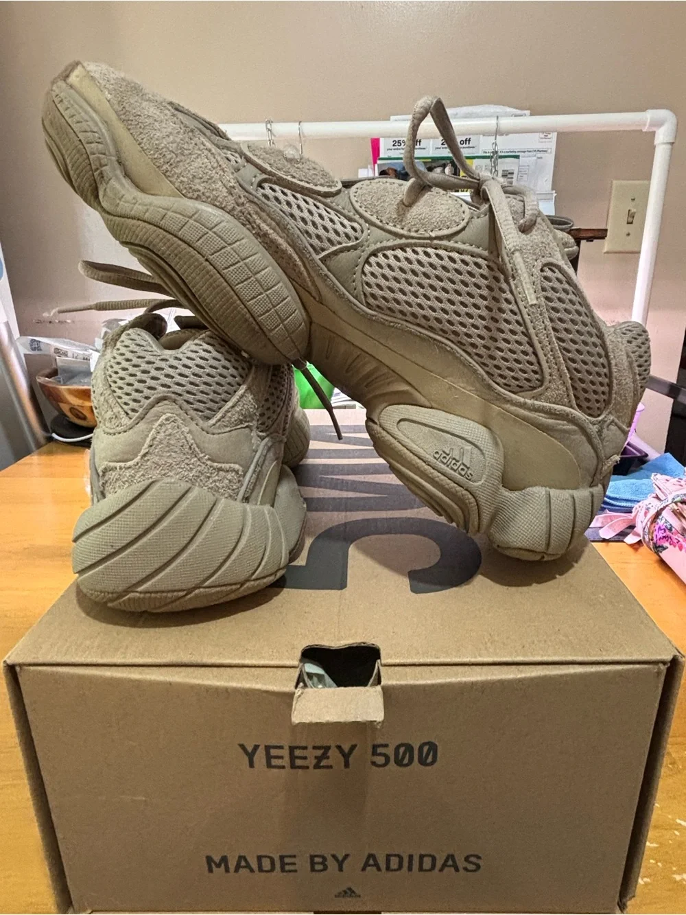 ADIDAS X YEEZY 500 LOW SNEAKERS MENS